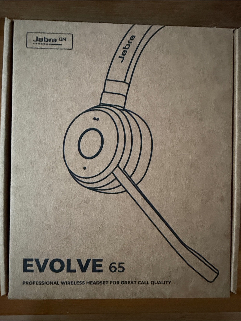 Evolve 65 Wireless Headset - Black